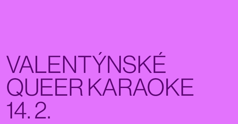 Valentýnské queer karaoke